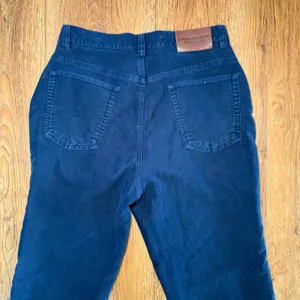 Lauren Jeans Co Navy Blue Twill Pants Womens 8 High Rise Straight Leg Cotton thumbnail 8