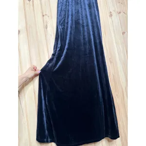 NWT Lulus Perfectly Classy Navy Blue Velvet Strappy Maxi Dress Bridesmaid Sz XL thumbnail 5