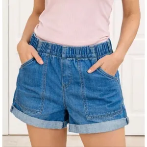 PacSun pull on mom shorts size M thumbnail 1