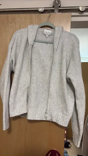 TJ Maxx knit zip up hoodie thumbnail 2