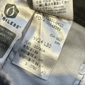 NWT Levi’s 501 black jeans size 24x30 thumbnail 4