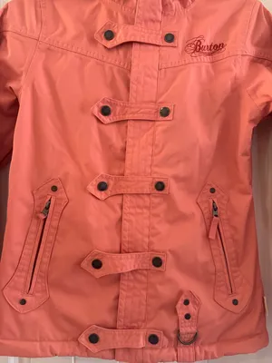 Burton Coral Pink‎ Hooded Snowboarding Ski jacket Women's XS thumbnail 5