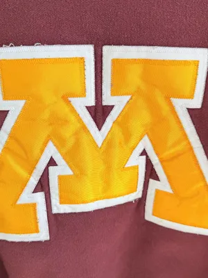 University of Minnesota Gophers burgundy off the shoulder sweatshirt thumbnail 4