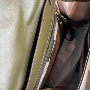 Michael kors Whitney Medium Leather‎ Satchel green crossbody thumbnail 5
