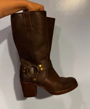 Frye Boots Harnless Leather Bootd thumbnail 1