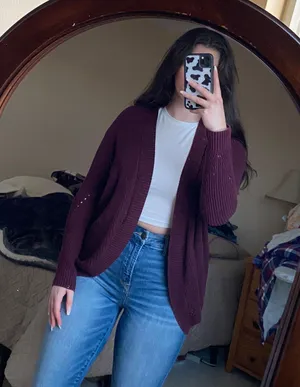 American Eagle Knit Cardigan thumbnail 1