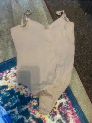 Everlane beige bodysuit M thumbnail 5