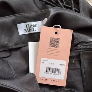 Tiger Mist Black Rue Skirt NWT XS thumbnail 6