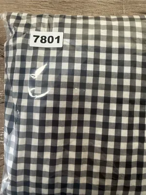 Sleeper black and white gingham long sleeve top size small thumbnail 7