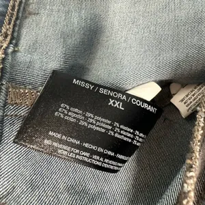 Nine West Jeans Size XXL Missy Lightweight Blue Jean‎ Denim Jacket Button Front thumbnail 4