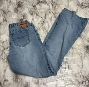 Mudd Y2K Vintage 90s Women’s Light Wash denim Blue BootCut Jeans size 3 cotton thumbnail 1