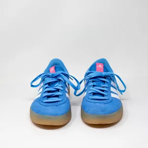 NEW Adidas Women's Lifestyle VL Court 3.0 Low Top Sneakers Shoes Blue Burst 10 thumbnail 2
