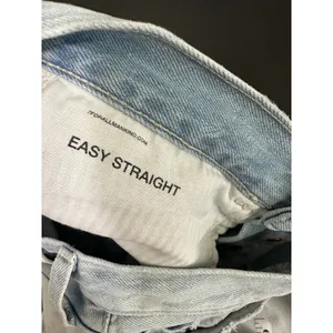 7 For All‎ Mankind Easy Straight Button Fly Light Wash Blue Jeans Womens Size 25 thumbnail 10