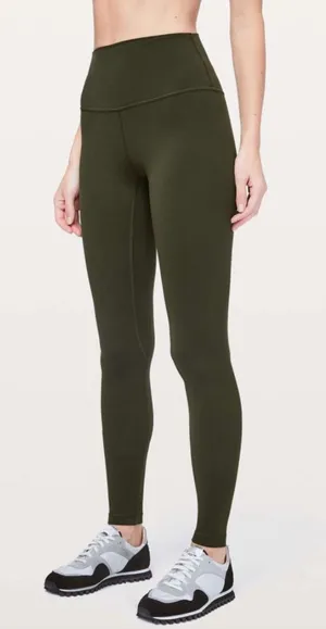 Lululemon Align Pant *Full Length 28" Dark Olive Size 8 thumbnail 1