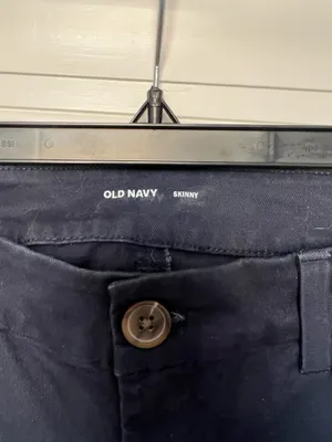 Old Navy Women’s Dark Blue/Navy Chinos thumbnail 2