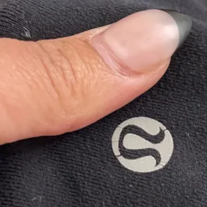 Lululemon black crop leggings thumbnail 3