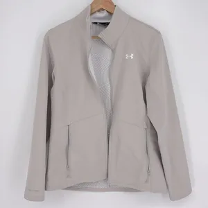 Under Armour Storm Coldgear Infrared Soft Shell Jacket Women’s Size Large Gray thumbnail 6