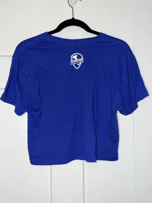 Blue Italia Short Sleeve Cropped Tee thumbnail 2