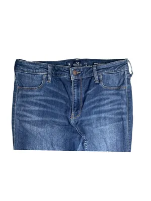 Hollister High Rise Jean Legging Distressed Stretch Jeans Women's 13R W31 L28 thumbnail 3