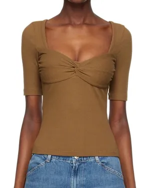 Citizens of Humanity Brown Parie T-Shirt thumbnail 1