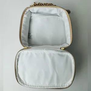 Christian Dior HOLIDAY 2025 GOLD Pouch/Clutch Limited Edition, Boxed and chain thumbnail 5