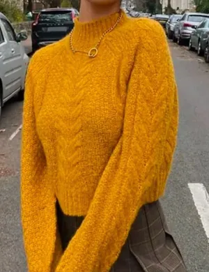 ARITZIA The Sunday Best Melly Wool Sweater in Cairo Gold Woman’s XXSmall thumbnail 1
