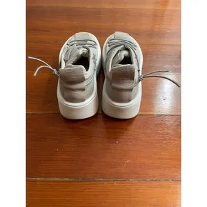 Puro Secret Platform Sneakers EU 36 Gray Leather Made Germany Avant Garde thumbnail 4