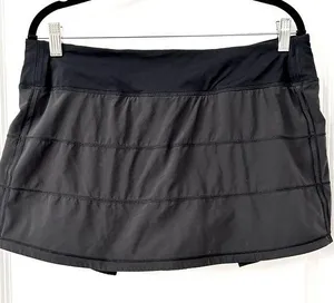 Lululemon Black Athletic Skort 12 thumbnail 1