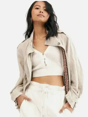 Free People Jayden Safari Jacket thumbnail 1