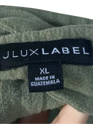 JLuxLabel New Age Maxi Skirt in Olive Green Size X-Large Resortwear thumbnail 3