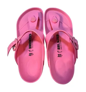 Birkenstock Gizeh Pink Thong Sandals Size 36 EU 230‎ US 5 thumbnail 1
