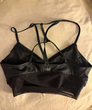Black Alo Bra Top thumbnail 1