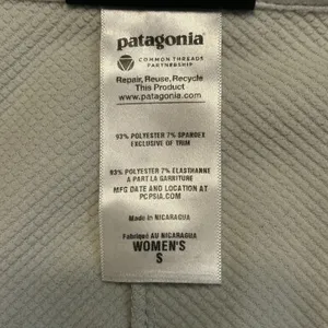 Patagonia Polartec Windbloc Womens Light Gray‎ Vest Jacket Sz S "Sun and Ski" thumbnail 4