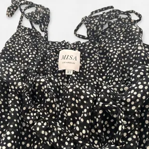Misa Los Angeles Helena Polka Dot romantic girly Mini Dress XS fairy whimsi thumbnail 8