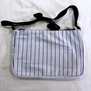 New‎ York Mets MLB Jersey Mini Purse Pinstripe Crossbody Bag Pro-FAN-ity METS thumbnail 3