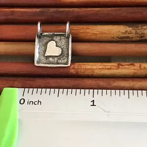 Silpada Sterling Silver Tilted Heart Pendant for Necklace thumbnail 5