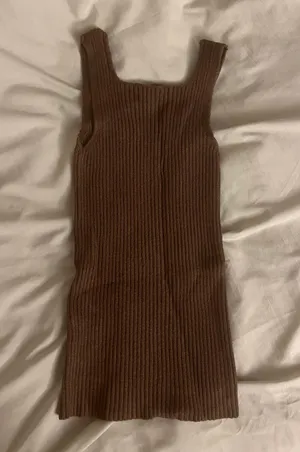Brown Sweater Tank thumbnail 2