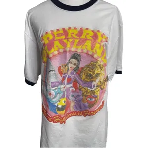 Katy Perry Playland Ringer Tee L Retro Style Pop Star Concert Merch thumbnail 4