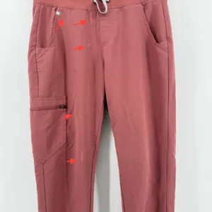 FIGS Zamora Jogger Scrub Pants Mauve Pink Women S Pockets W18SW2005 Medical thumbnail 2