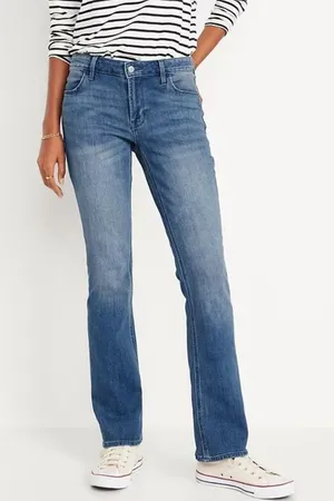 Old Navy Mid-Rise Wow Boot-Cut Jeans thumbnail 1