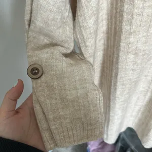 Free People Ribbed Knit Long Sweater size M thumbnail 7
