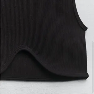 ZARA Black seamless crop top Size XS/S thumbnail 6