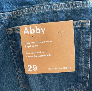 REFORMATION ABBY HIGH RISE thumbnail 3