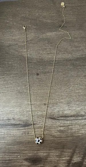 Kendra Scott Soccer Necklace - Gold thumbnail 3