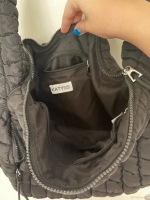 KatyDid Black puffer bag thumbnail 4