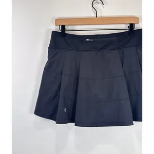 Lululemon Womens Skort Black Pace Rival Mid Rise Swift Mini Skirt Stretch Size 8 thumbnail 6
