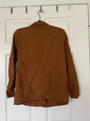 Old navy brown button blazer  thumbnail 4