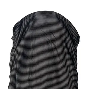 New Balance Isaac Mizrahi Live Shirt Women's Medium Black Striped Tee Activewear thumbnail 11