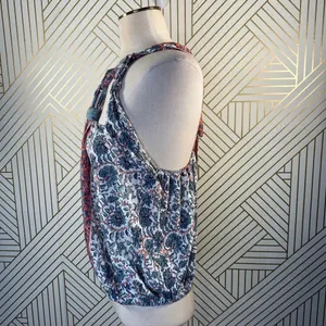 Free People‎ Floral Paisley Knot Halter Top thumbnail 5