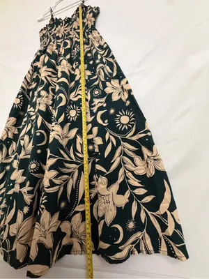 Patrons of Peace Women’s Floral Smocked Midi Dress M Excellent(A836) thumbnail 4